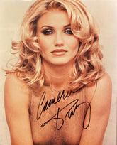 Cameron Diaz signed photo